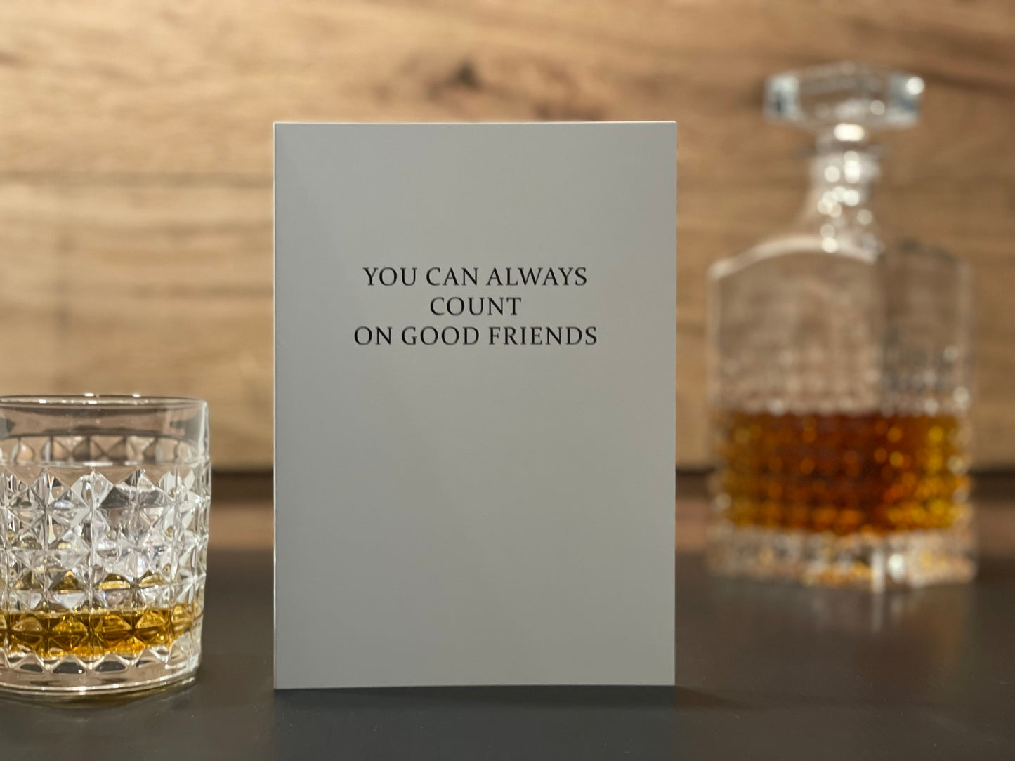 COUNT ON FRIENDS